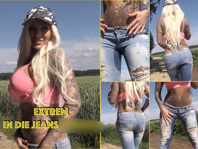 Extrem in die Jeans gepi**t!!
